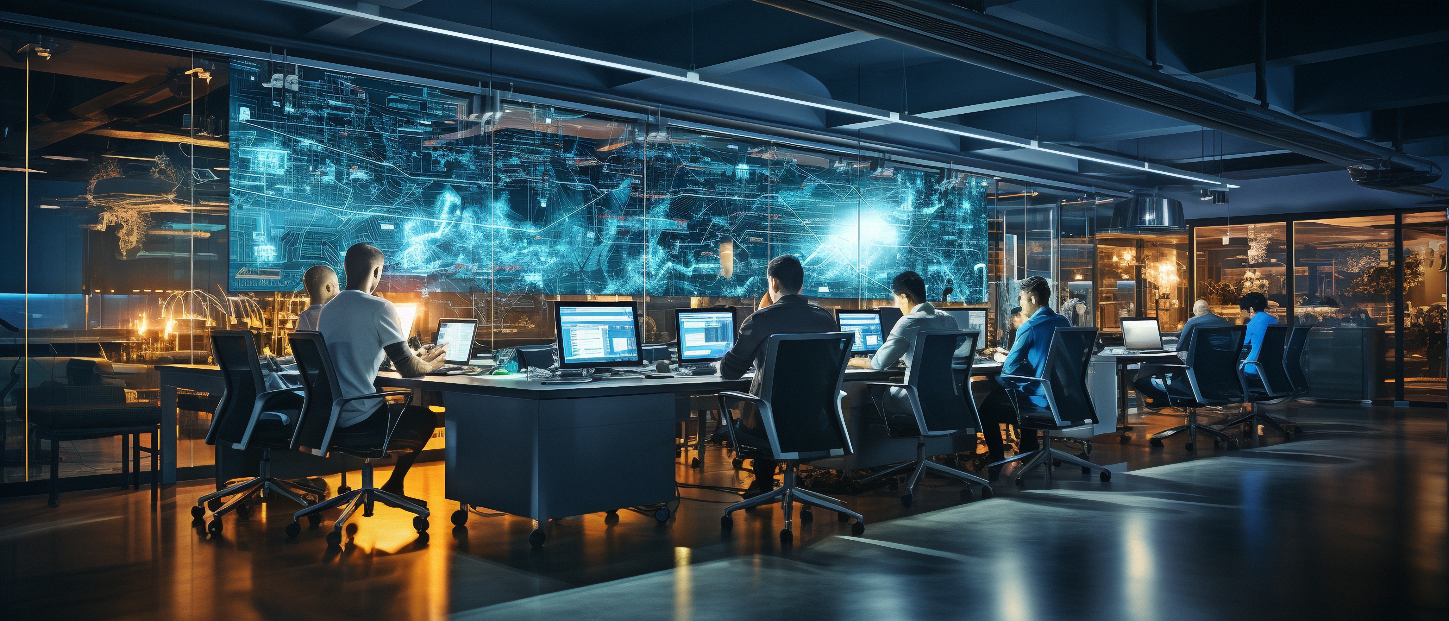 creation-quantum-computer-data-scientists-toil-contemporary-office-technological-corporation